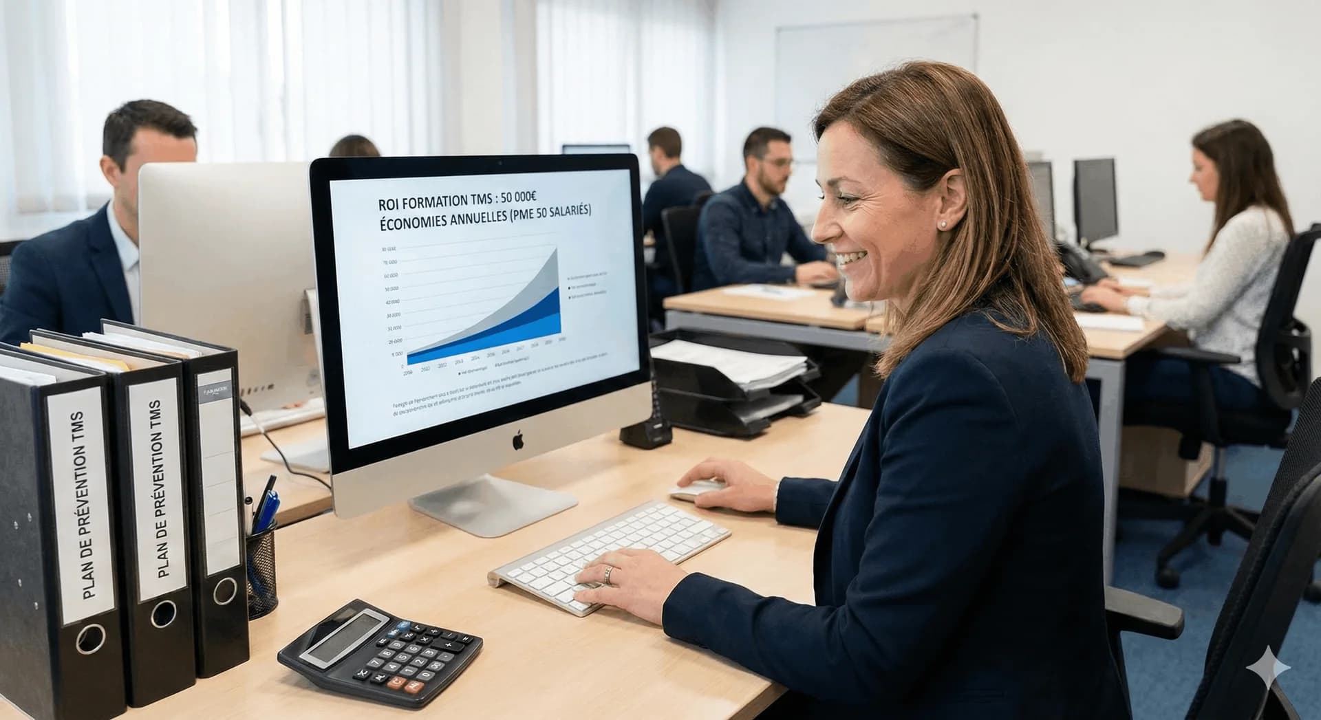 Absentéisme TMS : comment une formation peut faire économiser 50 000€ par an à votre PME