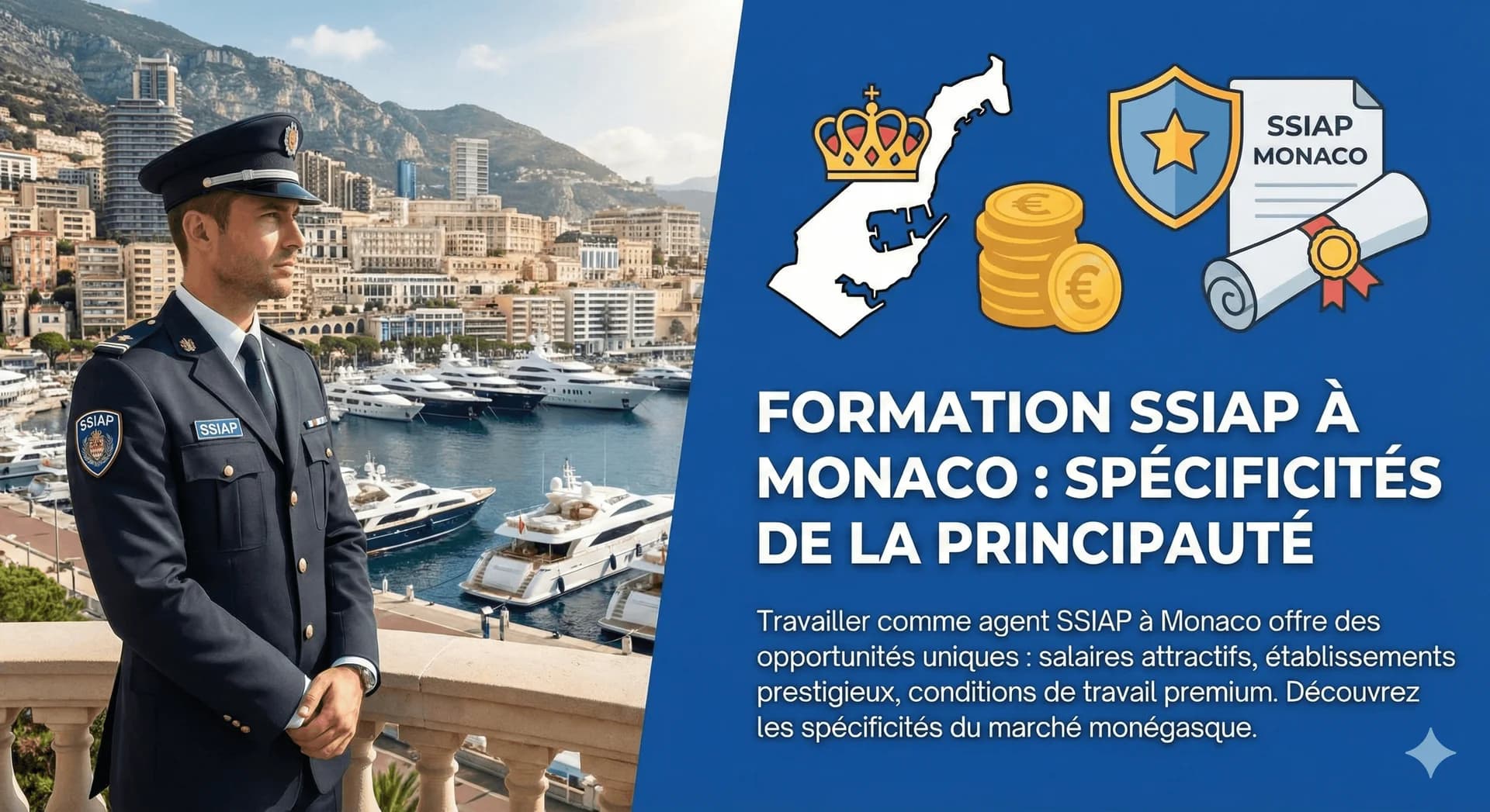 Formation SSIAP à Monaco : spécificités de la Principauté