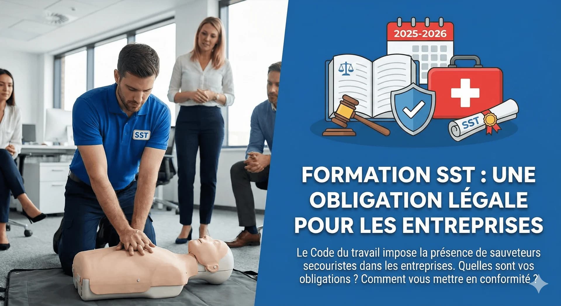 Formation SST : une obligation légale pour les entreprises