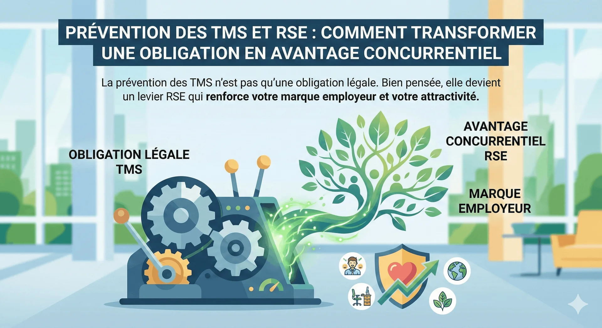 Prévention des TMS et RSE : comment transformer une obligation en avantage concurrentiel - Prévention & Santé