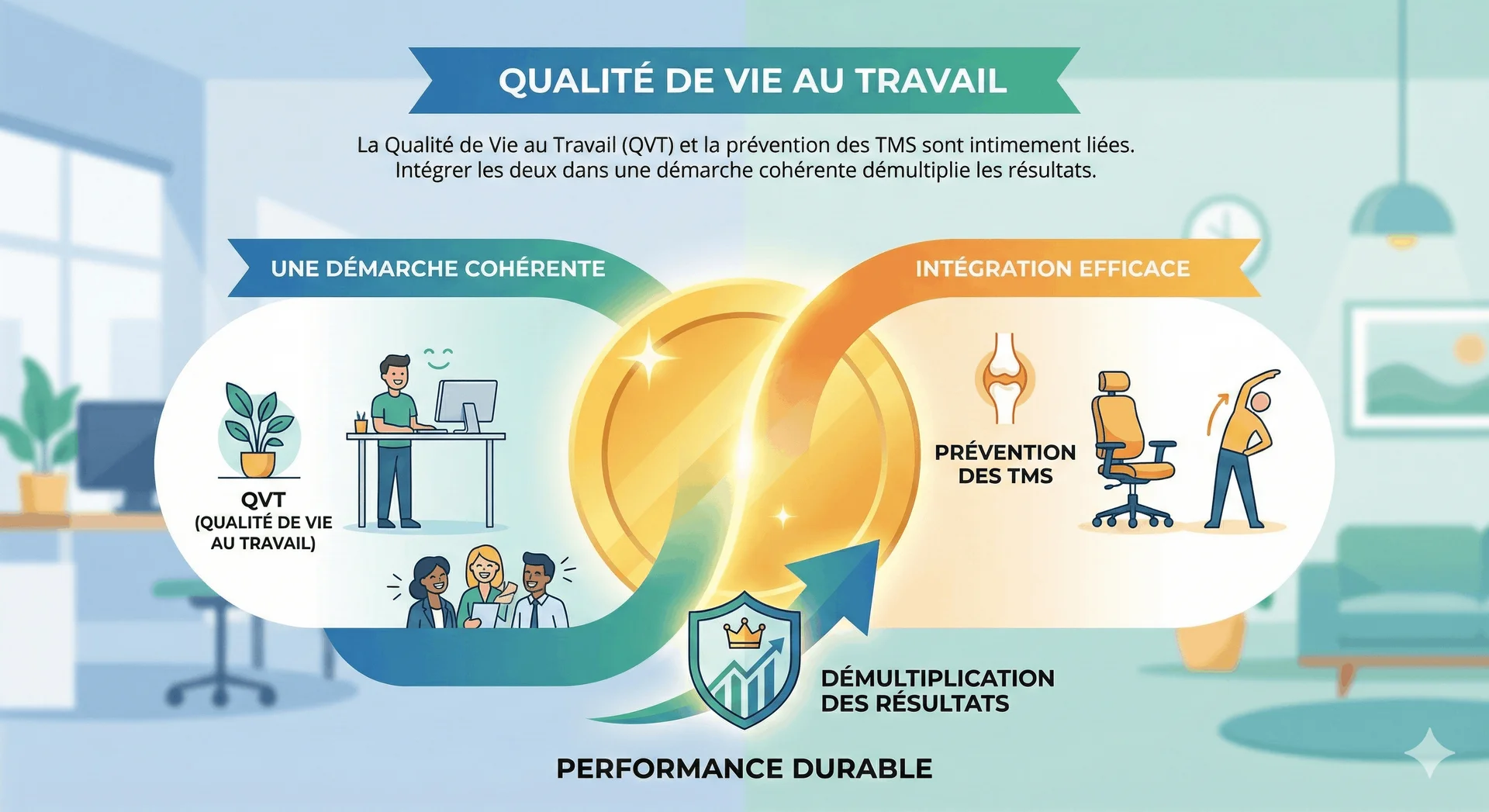QVT et prévention des TMS : deux faces d'une même médaille