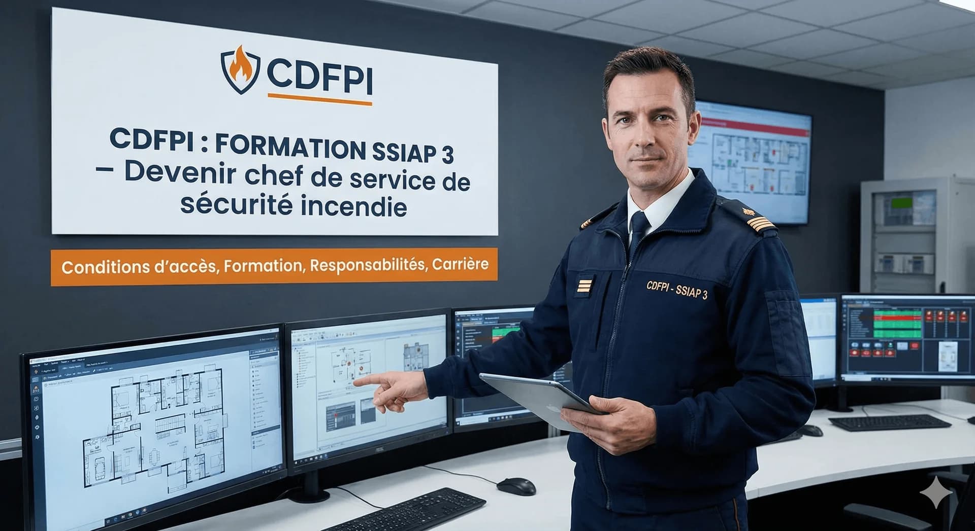 SSIAP 3 : devenir chef de service de sécurité incendie