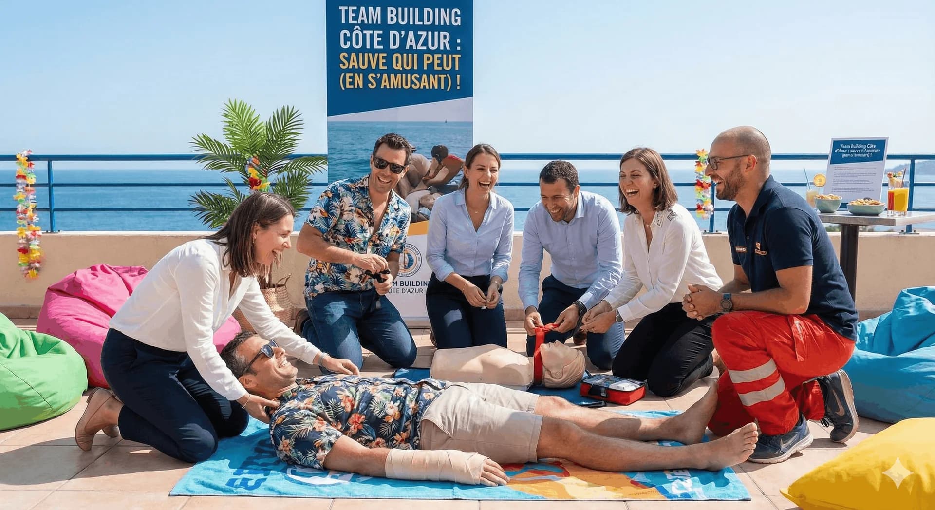 Team building secourisme : renforcez la cohésion de vos équipes