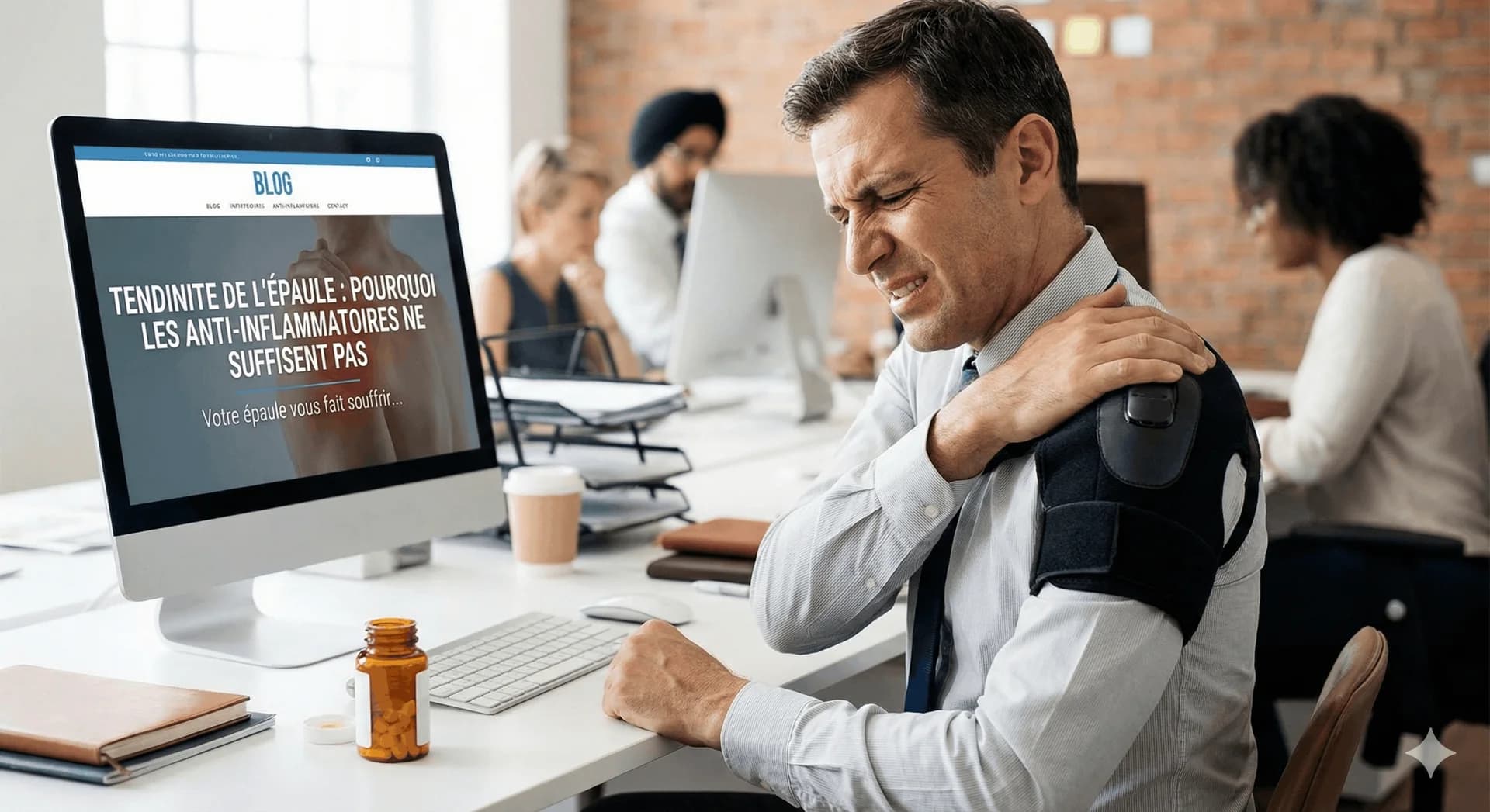 Tendinite de l'épaule : pourquoi les anti-inflammatoires ne suffisent pas